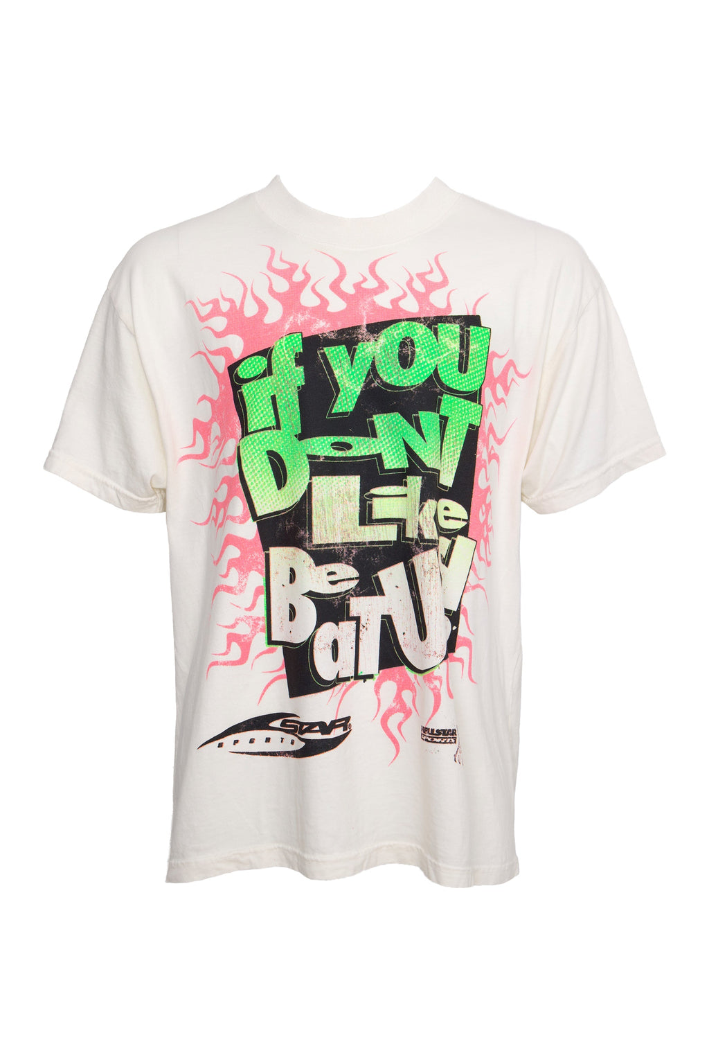 Like us, Beat us, @ us T-shirt