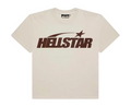 Hellstar Classic T-shirt (Gel Print) White/Brown