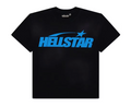 Hellstar Classic T-shirt (Gel Print) Black/Blue